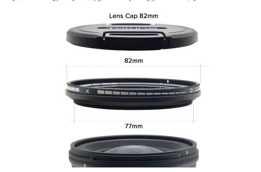 Hoya Variable Density II ND Filtre